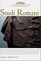 Studi Romani - Volume I